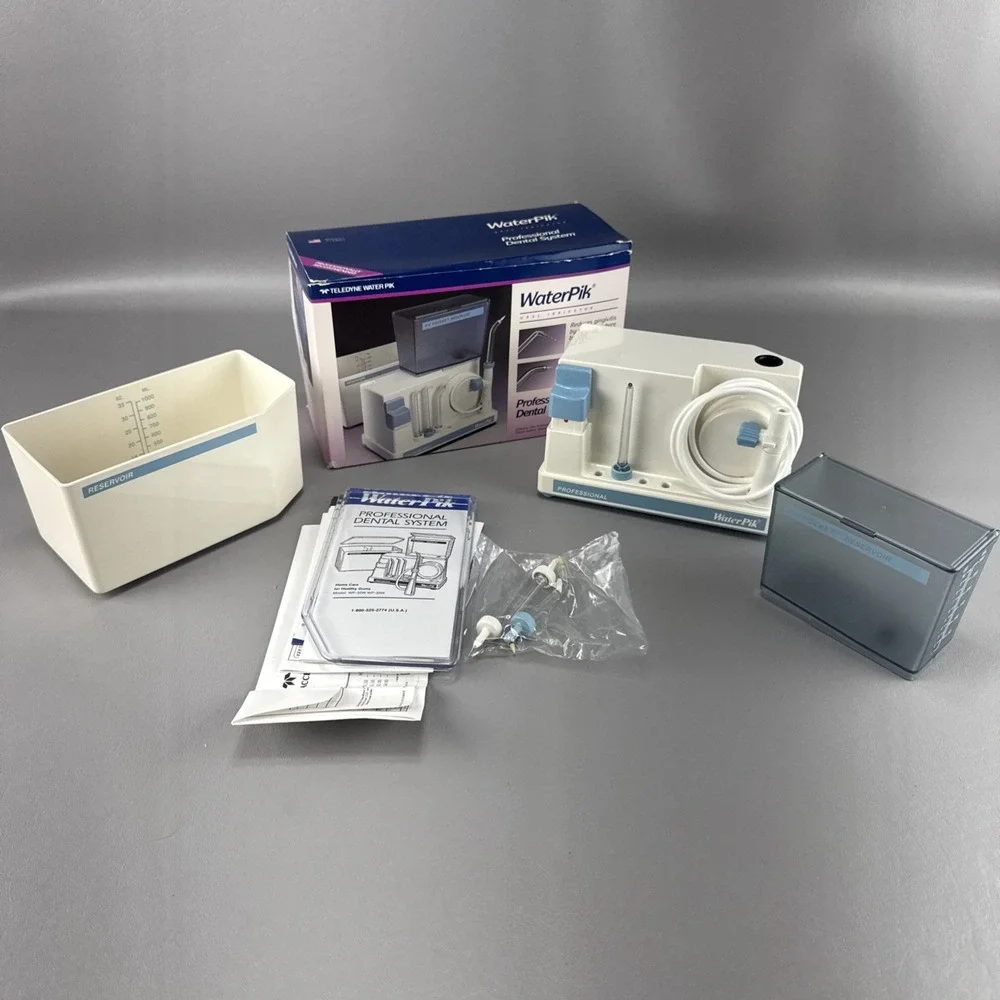 Vintage Teledyne Waterpik Family Professional Dental System WP-32W